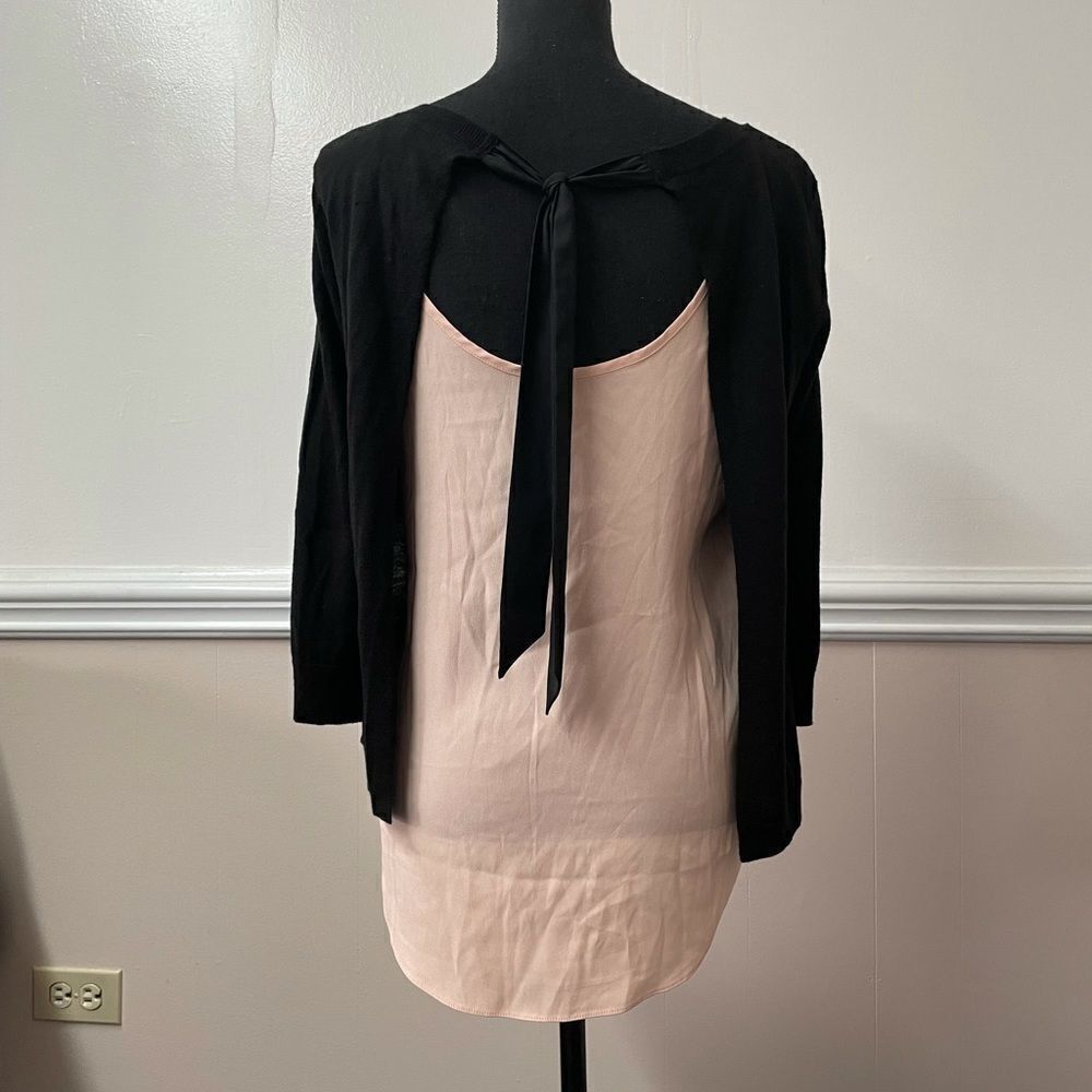 Ann Taylor Two Piece Blouse with Cardigan